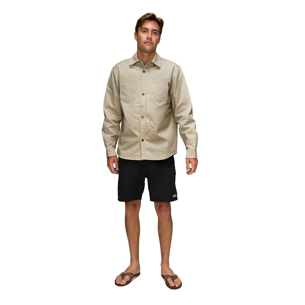 Florence Windstop Overshirt - Sand