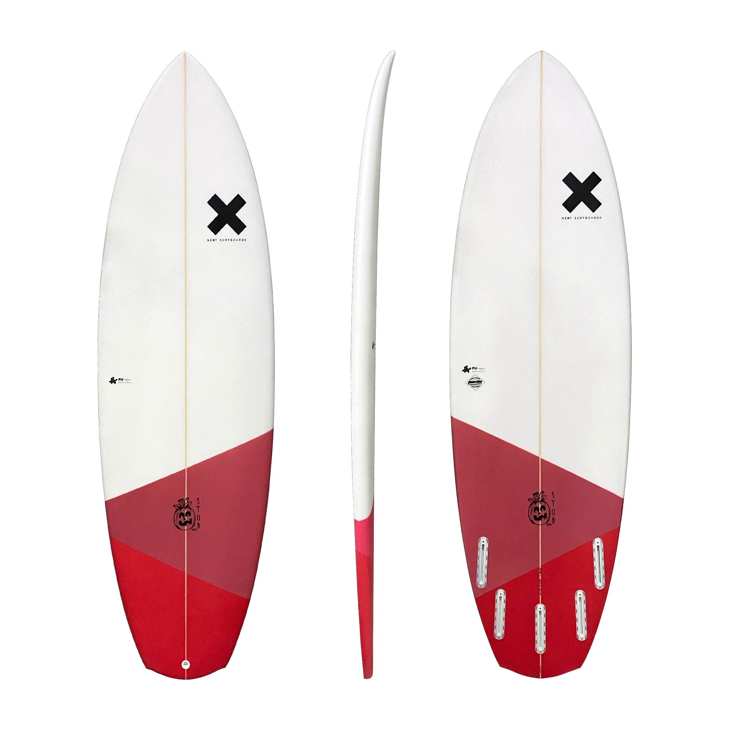 Next New Stub EPS Surfboard (Red) | Surfboards | Next