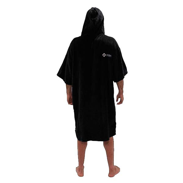 Gara Adult Changing Robe - Black