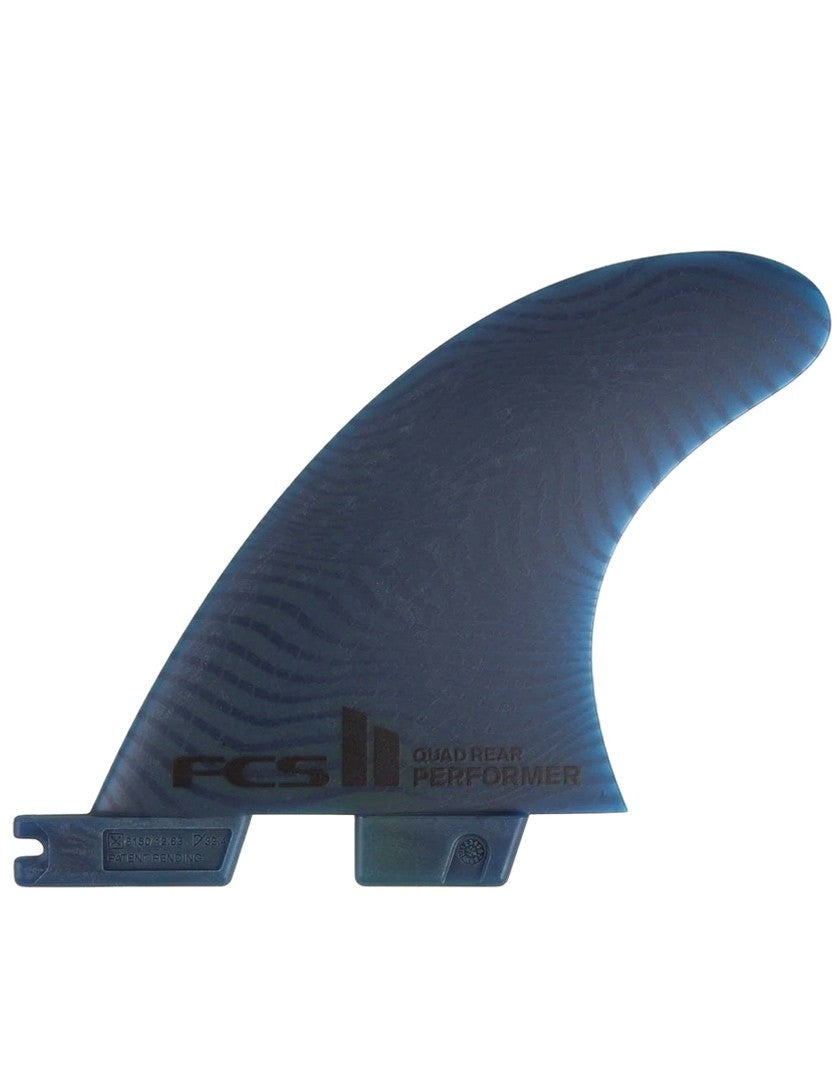 FCS II Performer Neo Glass Pacific Eco Quad Rear Fin Set - Medium | Fins | FCS