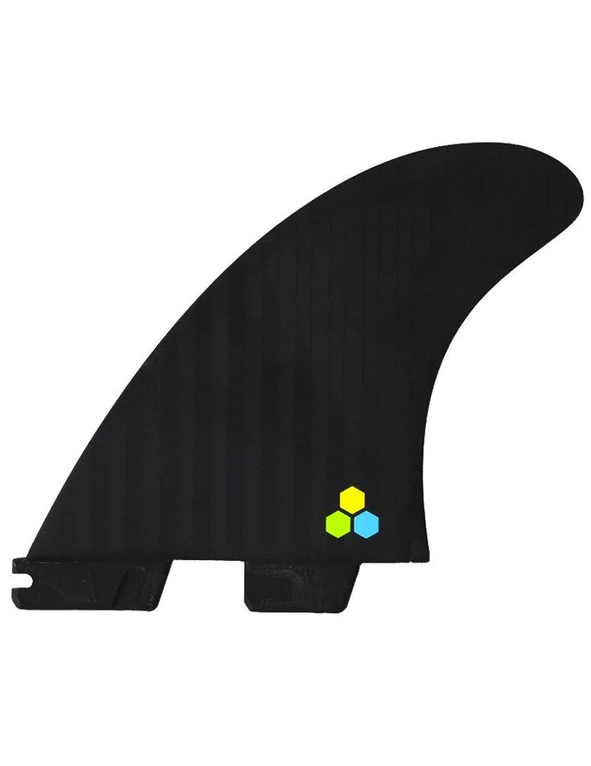 FCS II Channel Islands PC Black Tri Retail Fin Set