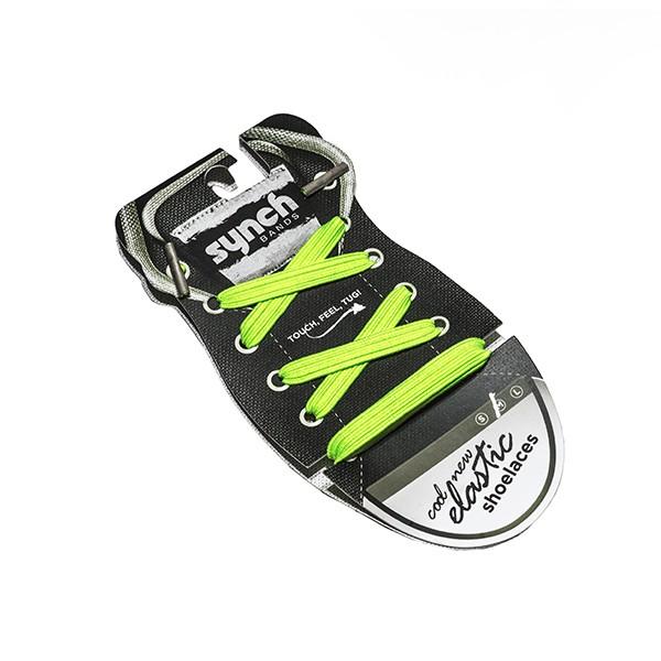 Synch Bands Shoelaces - Slime Green - S/M | Laces | Synch Bands